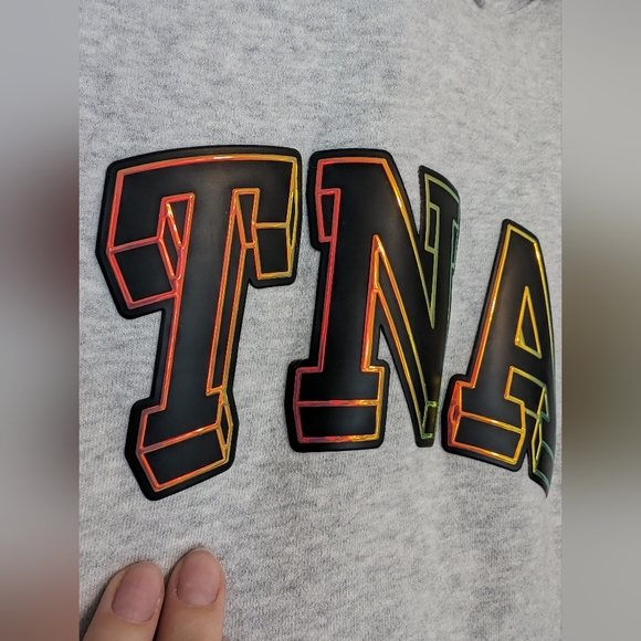 TNA Light Grey Hoodie - Size XS - Picture 2 of 7